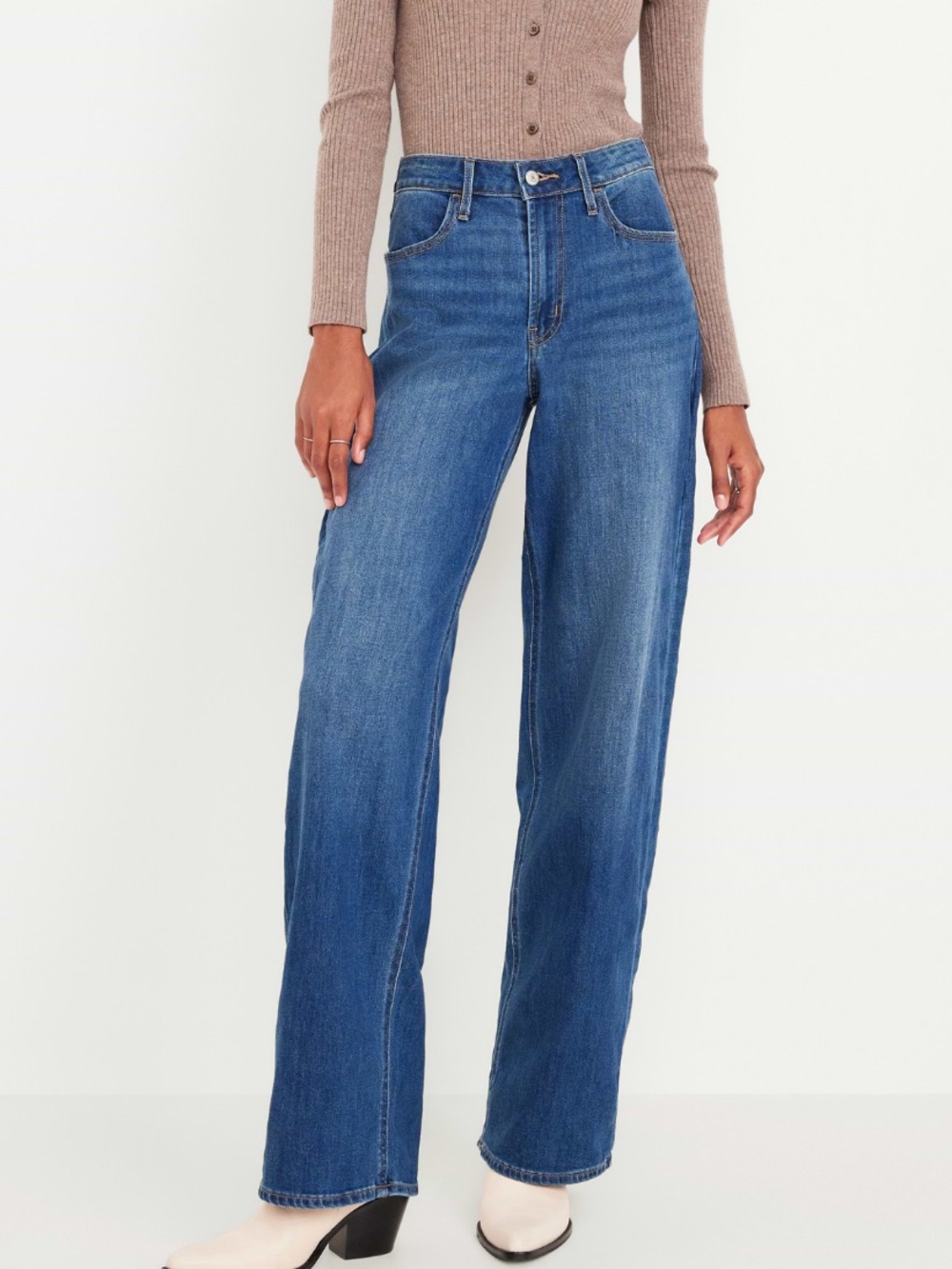 Old Navy High Waisted Wide Leg jeans